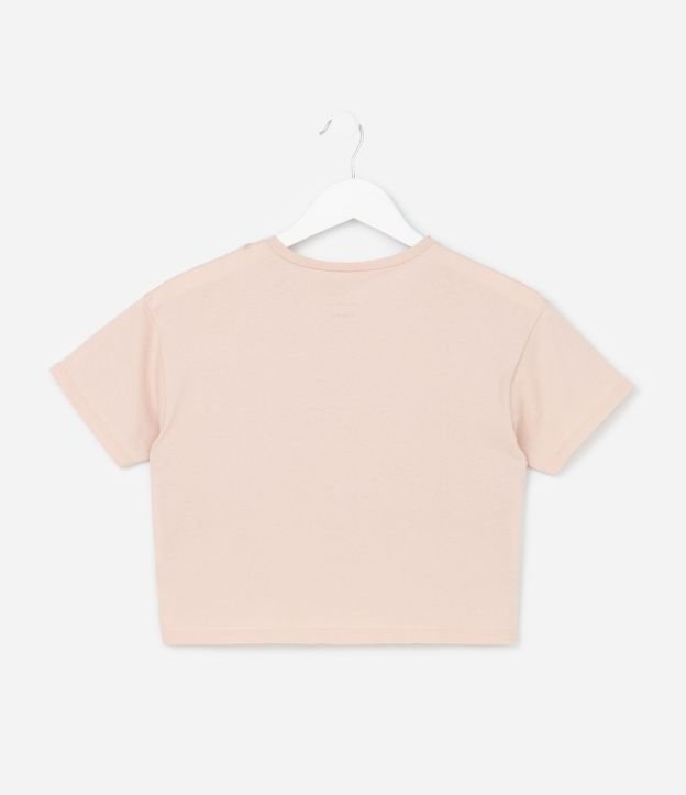 Remera Relaxed Infantil con Estampa Lettering New York - Talle 7 a 16 años 3