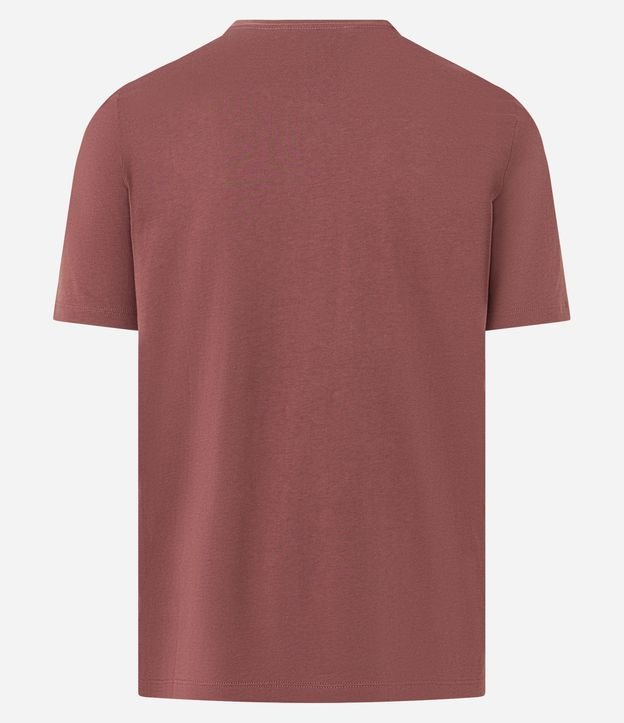 Remera Slim Básica en Algodón Peruano con Cuello Redondo 5