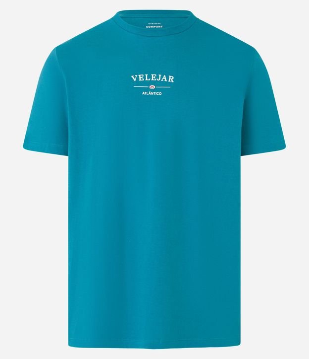 Remera Comfort en Algodón con Estampa Lettering Velejar