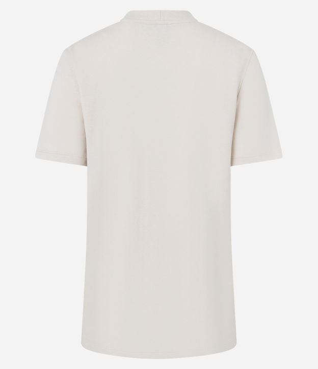 Remera Alargada en Algodón con Estampa Floral 2