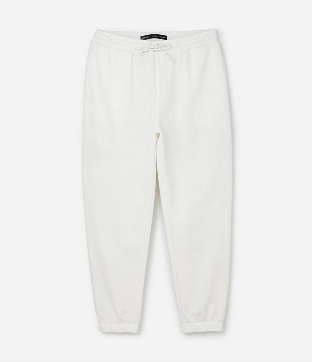 Pantalón Jogger en Algodón con Cintura Elástica y Cordón 6
