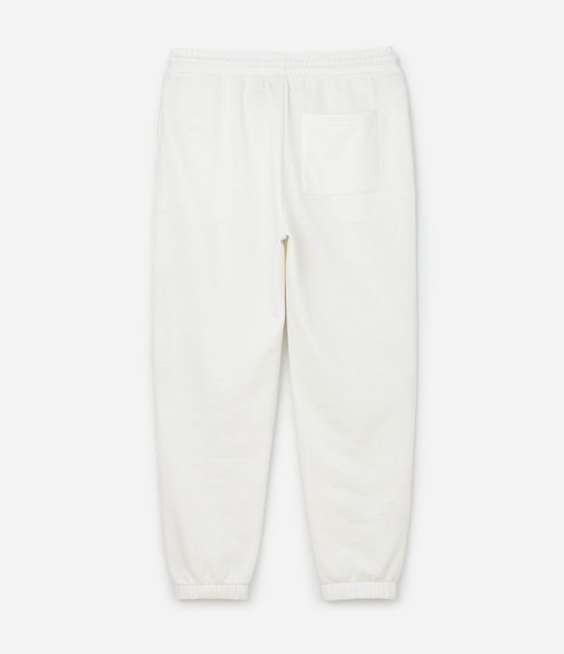 Pantalón Jogger en Algodón con Cintura Elástica y Cordón 7