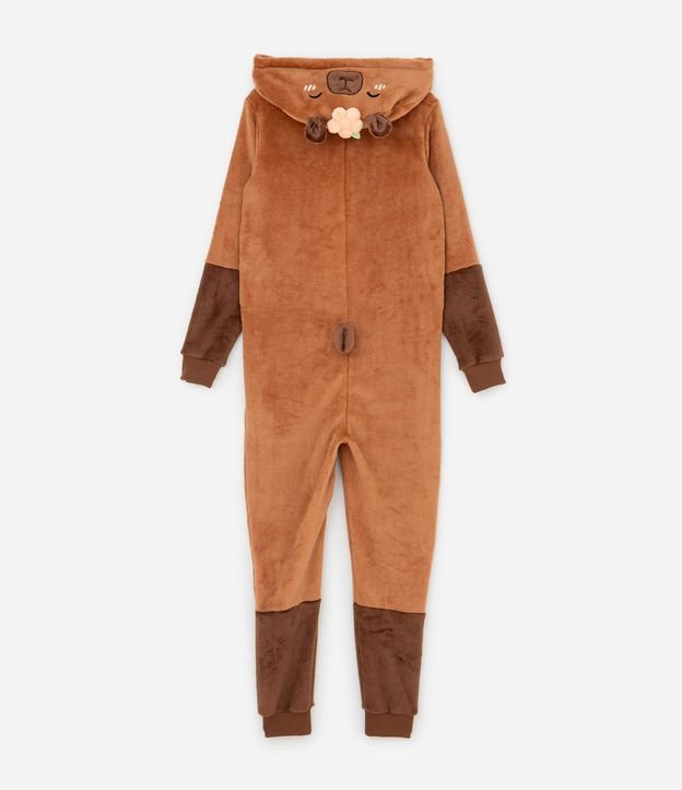 Pijama Infantil Jumper con Capucha de Carpincho – Talle 4 a 14 años 4
