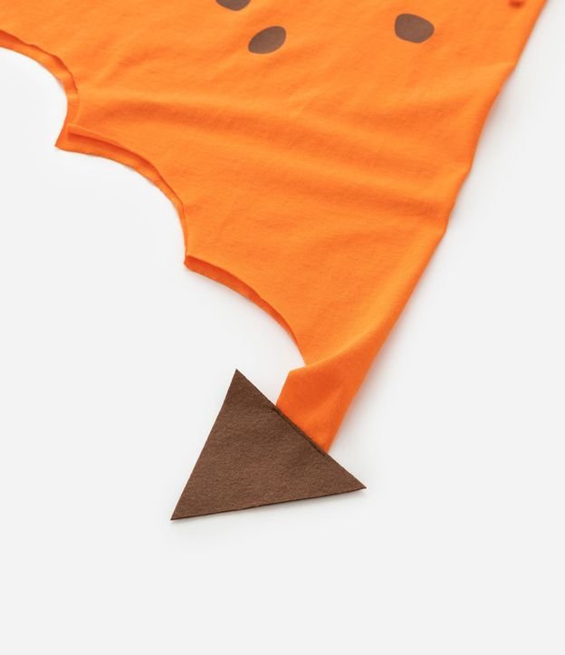 Remera Infantil con Estampa de Dragón y Capa - Talle 1 a 6 años 8