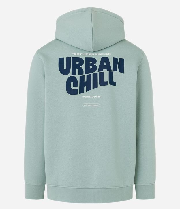 Saco Comfort en Algodón con Felpa Estampa en Letras Urban Chill 10