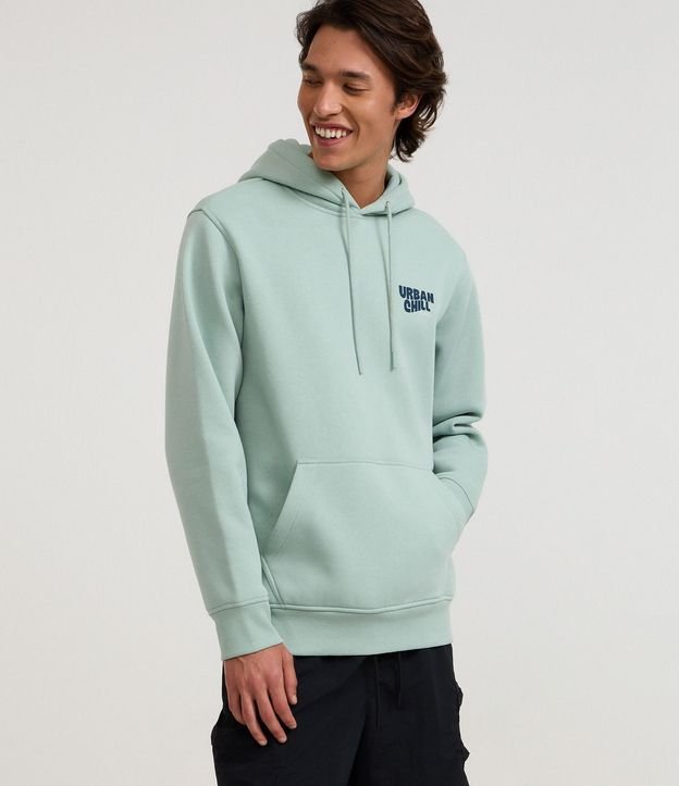 Saco Comfort en Algodón con Felpa Estampa en Letras Urban Chill 1