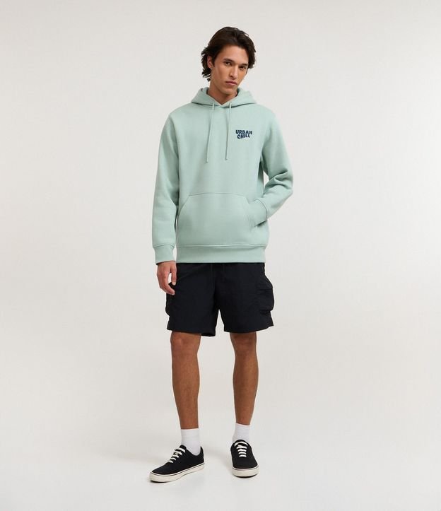 Saco Comfort en Algodón con Felpa Estampa en Letras Urban Chill 2
