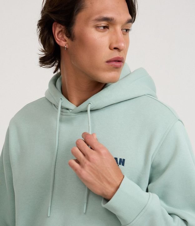Saco Comfort en Algodón con Felpa Estampa en Letras Urban Chill 7