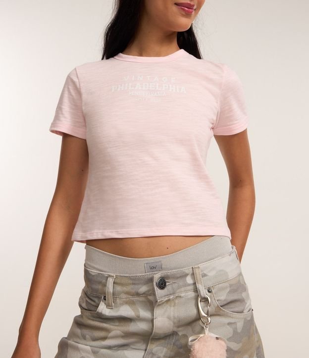 Blusa New T-Shirt en Algodón con Estampa Los Angeles 4