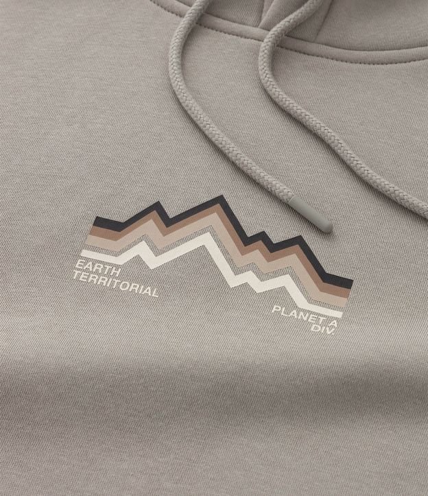 Saco Comfort en Algodón con Felpa y Estampa Lettering Montaña 8