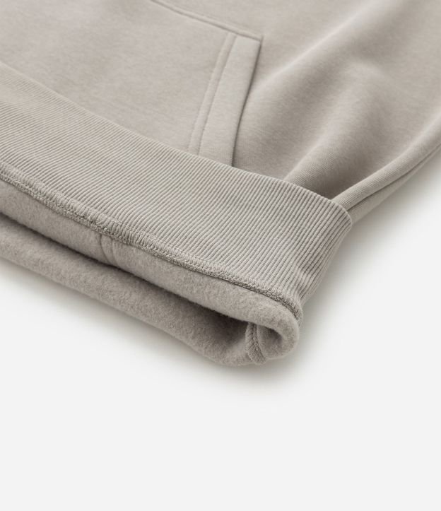 Saco Comfort en Algodón con Felpa y Estampa Lettering Montaña 9
