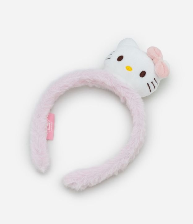 Vincha Afelpada y Carita de Hello Kitty 3