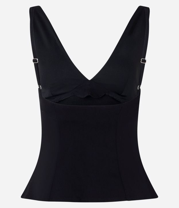 Blusa Frente Única en Bengalina 9