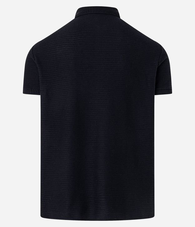 Camisa Polo Regular en Algodón Texturizada 7