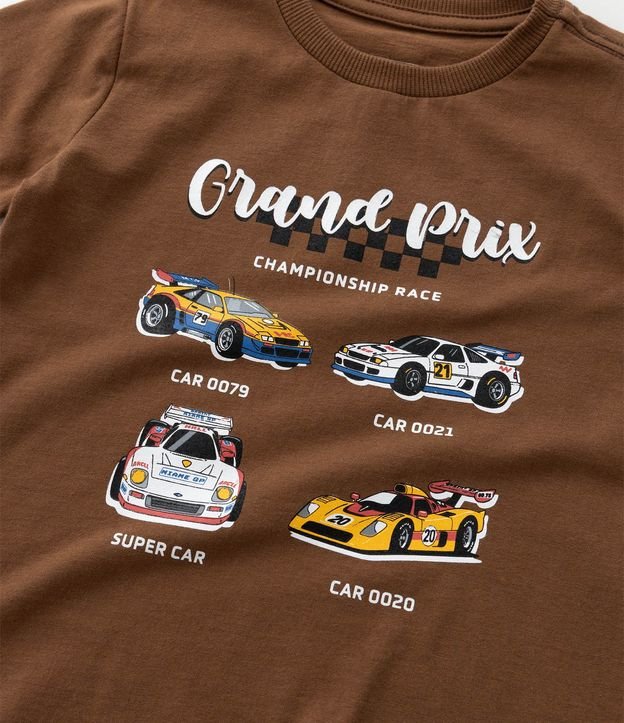 Remera Infantil con Estampa de Coches  - Talle 1 a 6 años 6
