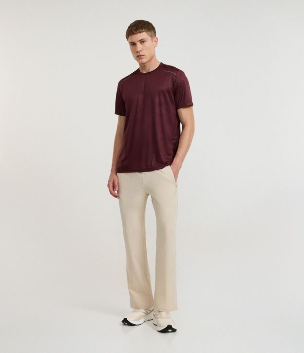 Pantalón Deportiva en Microfibra Liso Recta 2