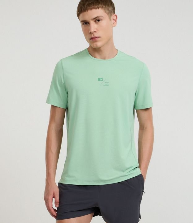 Remera Regular Deportiva con Tecnologia Dry Respirável 2