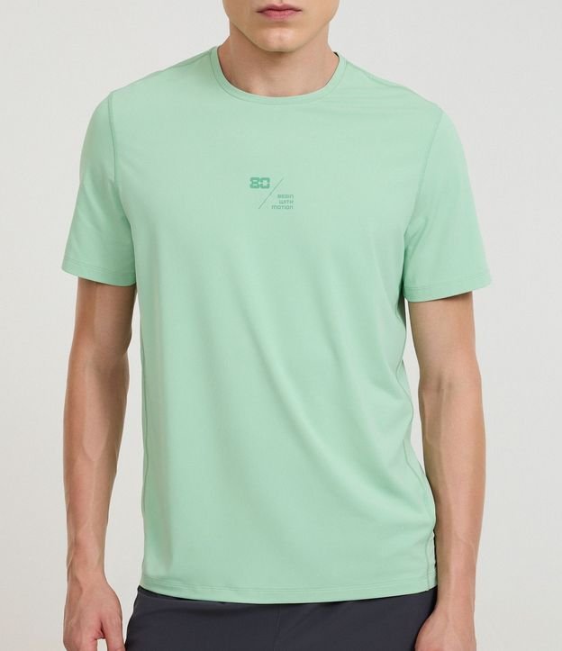 Remera Regular Deportiva con Tecnologia Dry Respirável 6