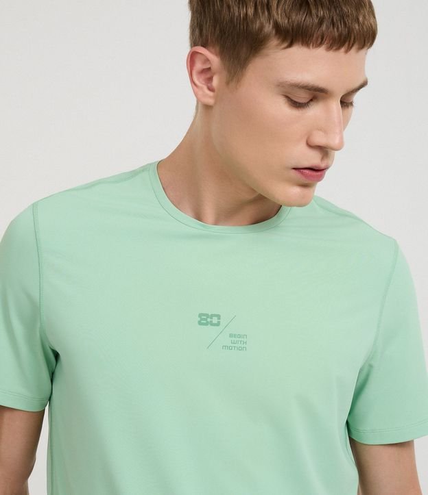 Remera Regular Deportiva con Tecnologia Dry Respirável 7