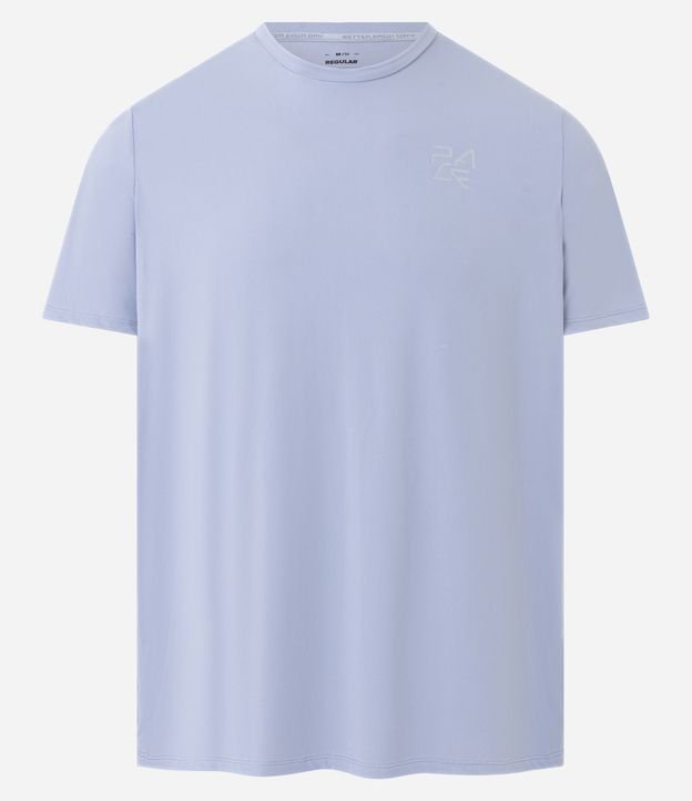Remera Regular en Tecnologia Dry con Estampa Lettering 5