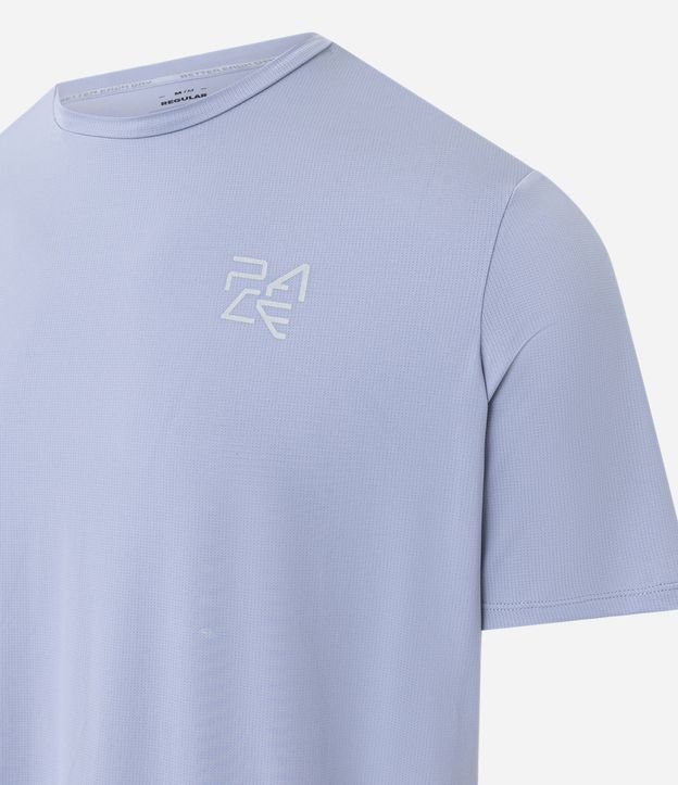 Remera Regular en Tecnologia Dry con Estampa Lettering 6