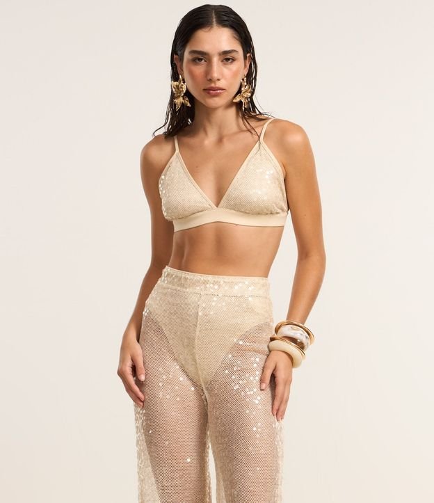 Pantalón Pantalona con Lentejuela 2