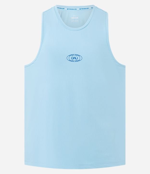 Musculosa Deportiva Regular con Tecnologia Dry y Estampa Localizada 1