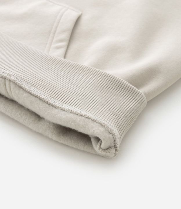 Saco Comfort en Algodón con Felpa y Bolsillo Canguro 9