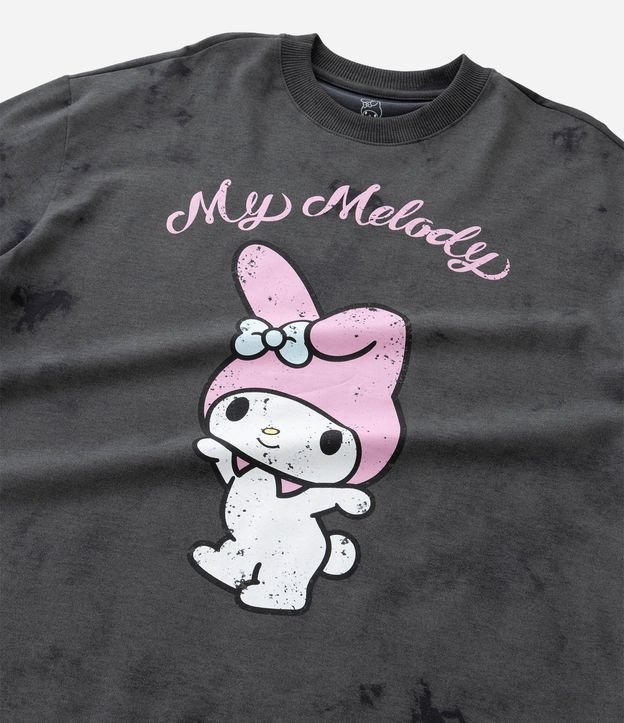 Remera Oversized Infantil Marmorizada My Melody - Talle 5 a 14 años 6