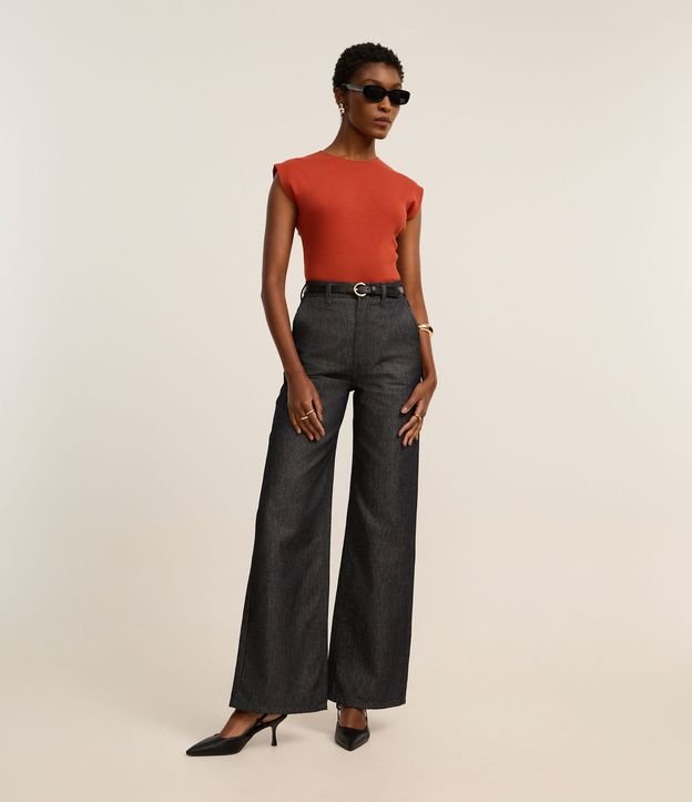 Blusa en Rib Sin Sisa 2