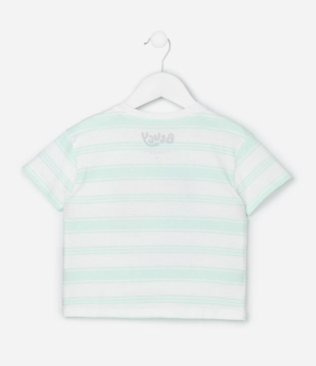 Remera Infantil Rayada con Estampa Bluey y Bingo - Talle 1 a 6 3