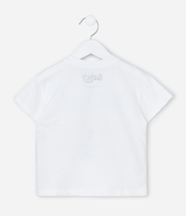 Remera Infantil Relaxed con Flores Aplicadas Bluey y Coco - Talle 1 a 6 años 3