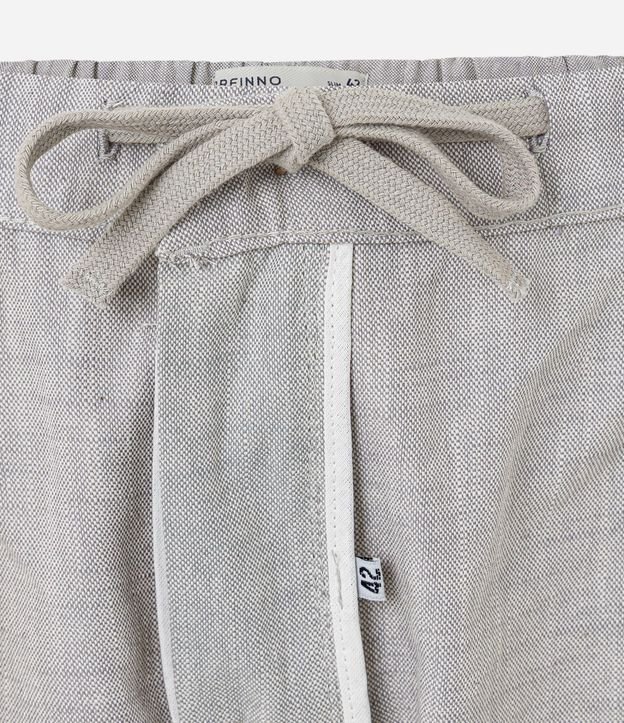 Bermuda en Oxford con Cintura Ajustable 2