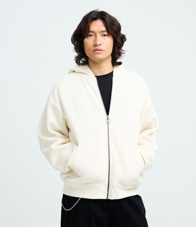 Saco Boxy en Algodón con Felpa 1