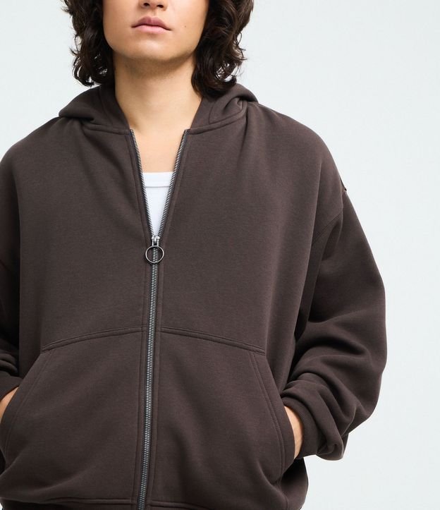 Saco Boxy en Algodón con Felpa 4