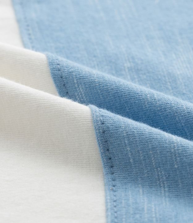 Musculosa Infantil con Pequeño Bolsillo y Estampa Rayas - Talle 1 a 6 años 4