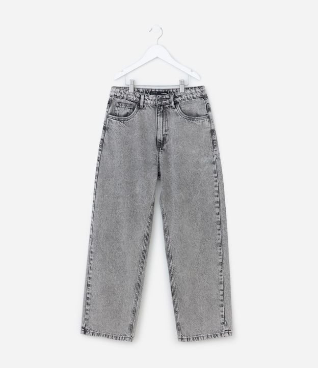 Pantalón Baggy Infantil en Jeans - Talle 5 a 14 años 2