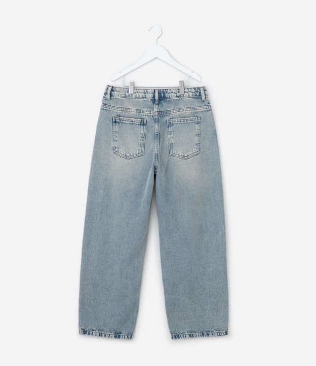 Pantalón Baggy Infantil en Jeans - Talle 5 a 14 años 3