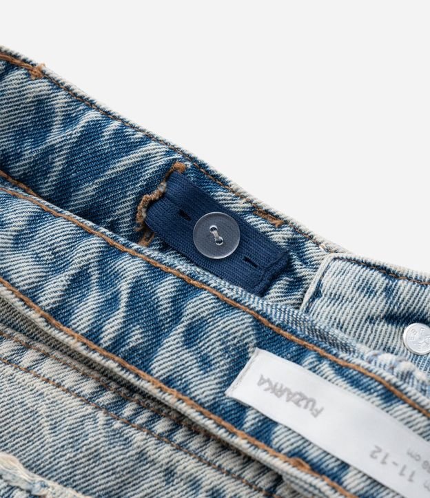 Pantalón Baggy Infantil en Jeans - Talle 5 a 14 años 5