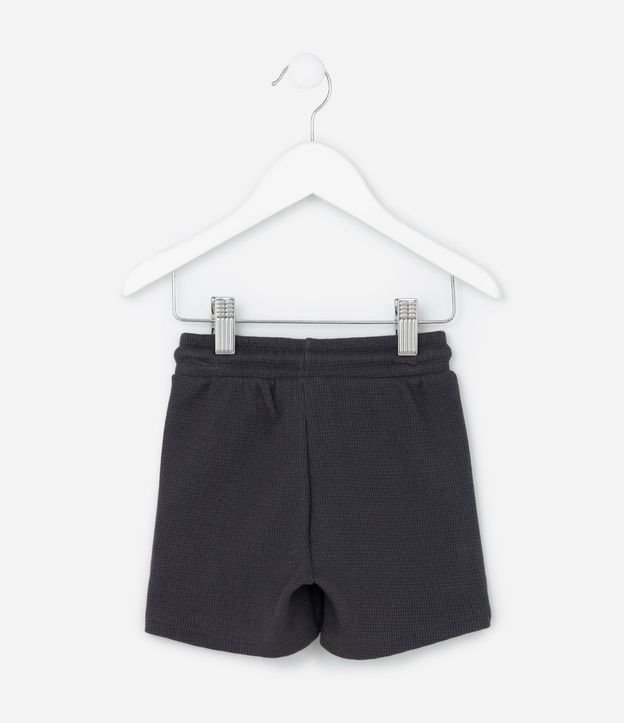 Bermuda Infantil con Textura Waffle - Talle 1 a 6 años 3