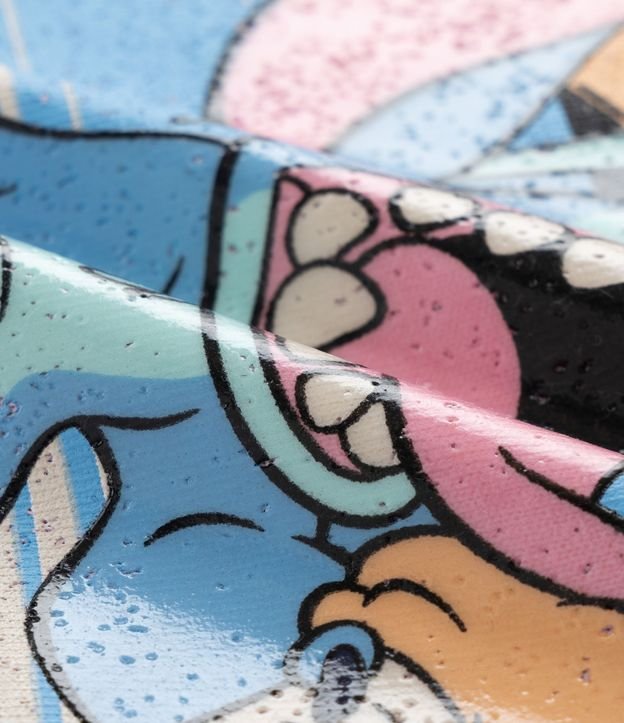 Remera Infantil Relaxed com Estampa de Stitch Hawaii - Talle 5 a 14 años 4
