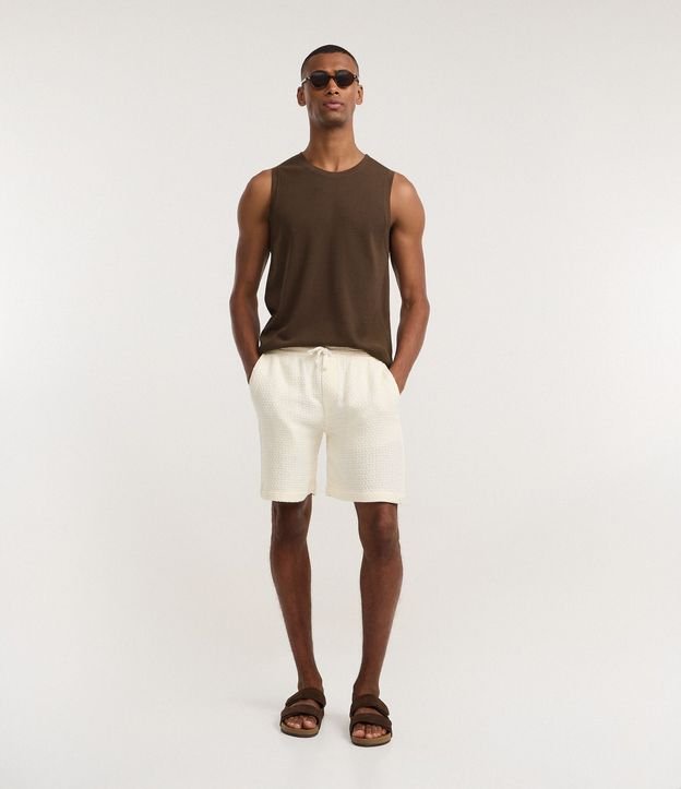 Bermuda Comfort Texturizada en Cotton