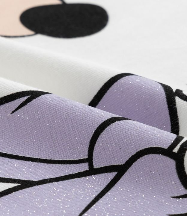 Remera Infantil con Estampa Minnie y Margarita - Talle 1 a 6 años 4