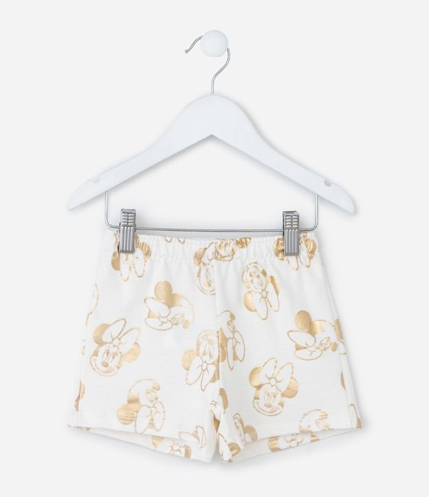 Short Infantil Runner con Estampa Minnie - Talle 1 a 6 años 2