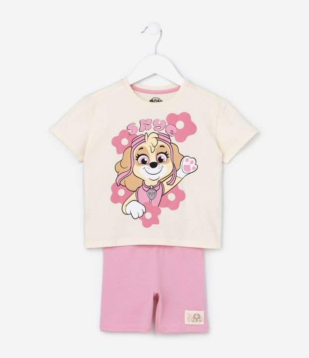 Conjunto Infantil con Estampa Sky e Paw Patrol - Talle 1 a 6 años