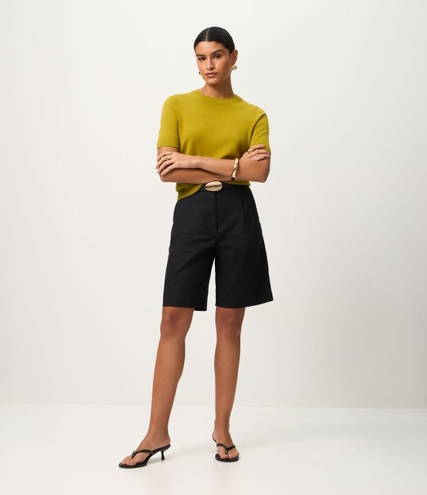 Blusa en Viscosa con Manga Corta 2