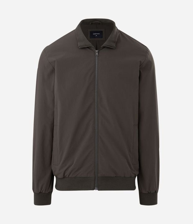 Campera Bomber con Cuello Alto 7
