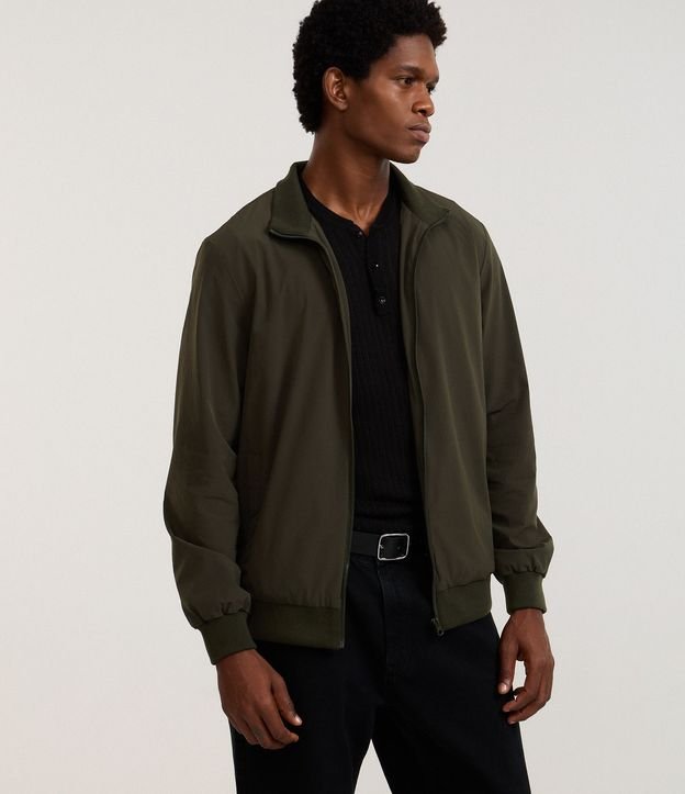 Campera Bomber con Cuello Alto 1
