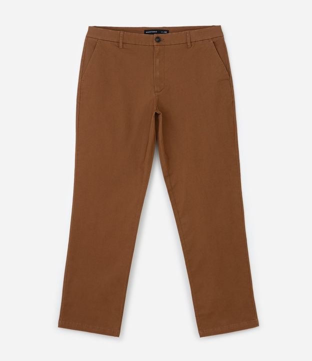 Pantalón Recto en Sarga Peletizada 6
