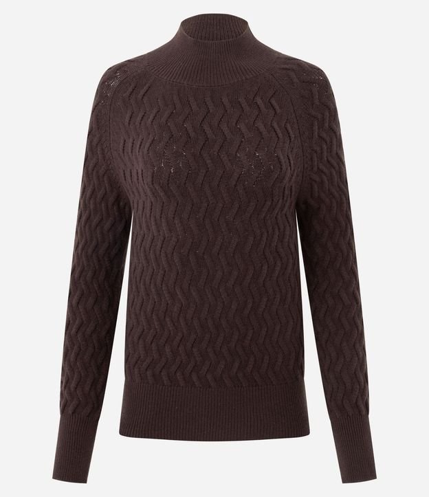 Suéter en Punto con Textura Zig Zag 5